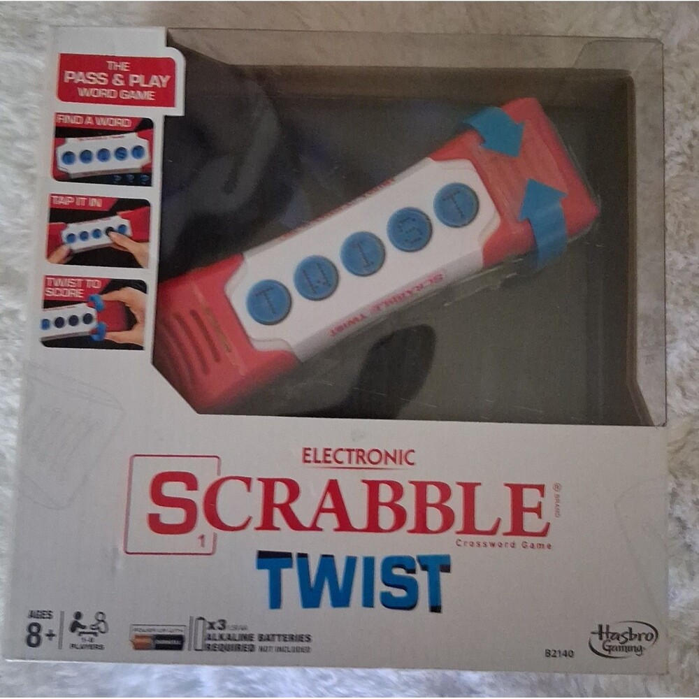 Hasbro Electronic Scrabble Twist Crossword Game